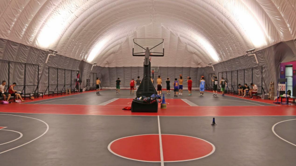 跨界空间—气膜篮球馆
